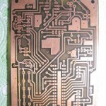 Thermal transfer method for creating PCBs at home, Go-ESR meter
